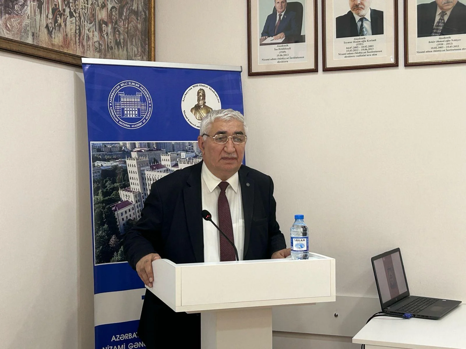 Abdulla Şaiqin "Türk çələngi" adlı kitabının təqdimatı keçirilib - FOTOLAR