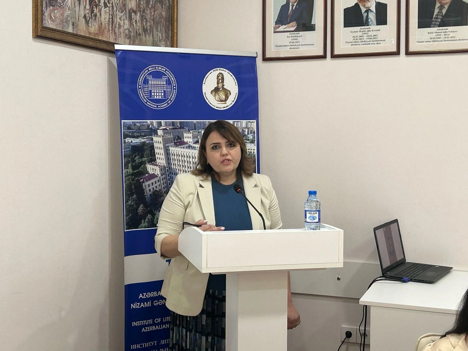 Abdulla Şaiqin "Türk çələngi" adlı kitabının təqdimatı keçirilib - FOTOLAR