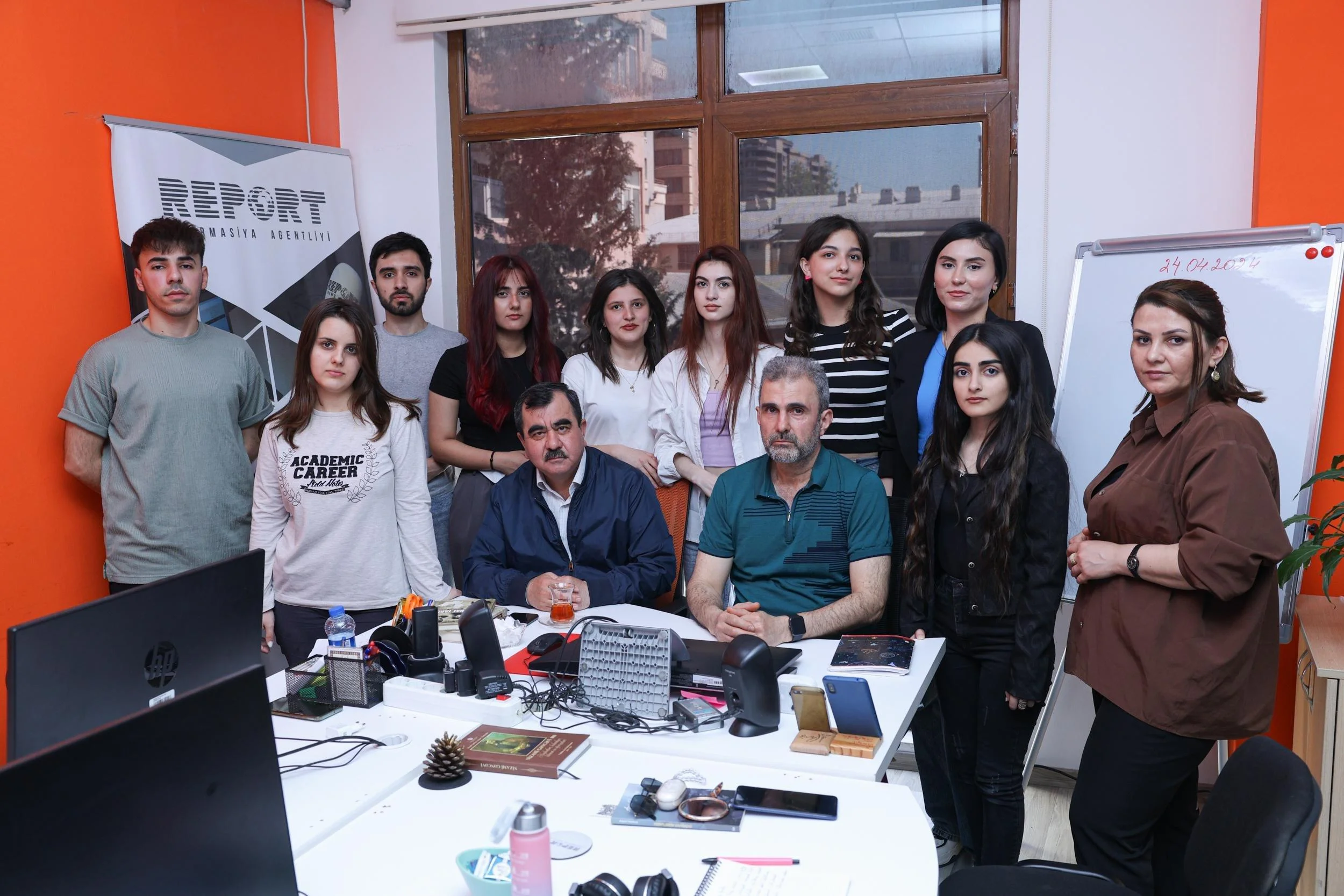 Akif Aşırlı Report Media Məktəbində: Jurnalist cəmiyyətin həkimidir