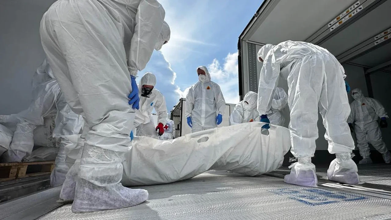 Rusiya Ukraynaya 1 000 ölü hərbçinin cəsədini təhvil verib