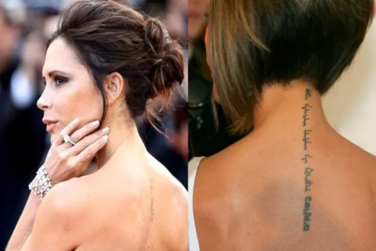 Devid Bekhemin həyat yoldaşı bütün döymələrini sildirdi