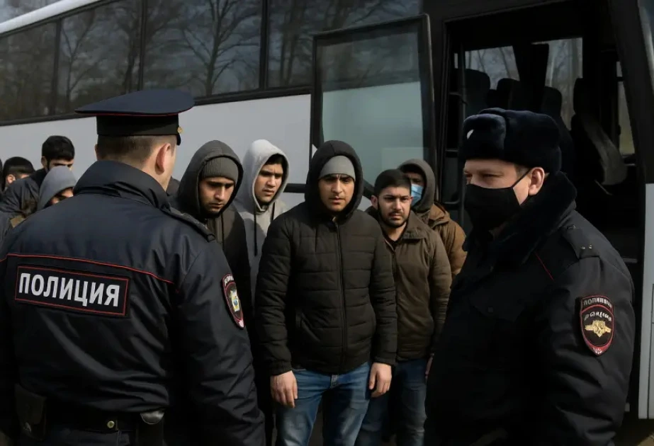 Rusiya təxminən 6 min miqrantı ölkədən çıxaracaq