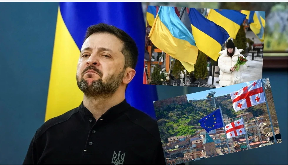 Avropa İttifaqı Ukraynanı “Gürcüstanı itirdiyi kimi” itirə bilər - Zelenski