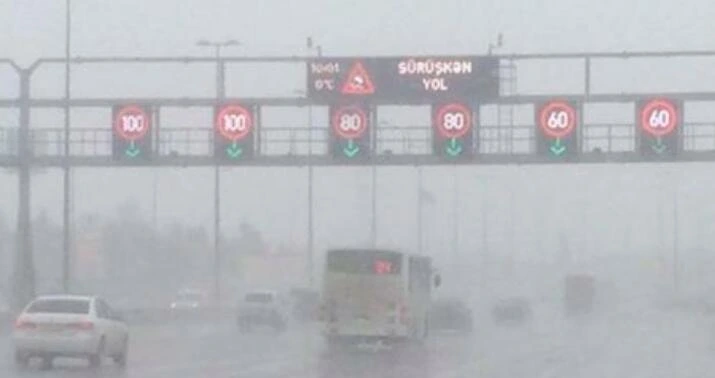 Bakının bir sıra yollarında sürət həddi endirildi