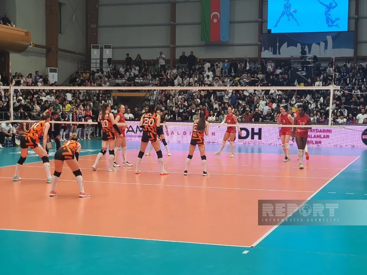 "Turan" qadın voleybolçular arasında Azərbaycan Yüksək Liqasının qalibi olub