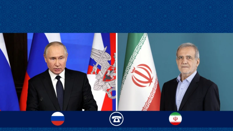 Putin və Pezeşkian Yaxın Şərqdəki vəziyyəti müzakirə etdi