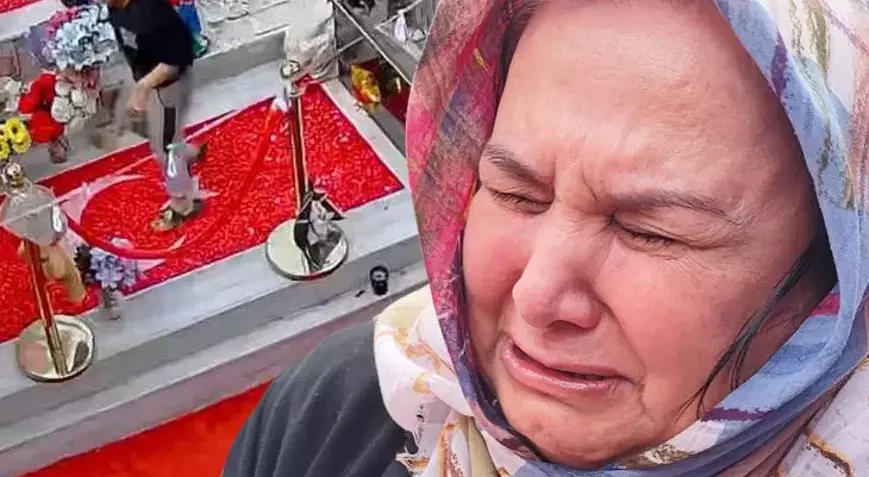 Dəhşətli vandalizm: Məzar əşyaları oğurlandı, bayrağın üstündə gəzdilər