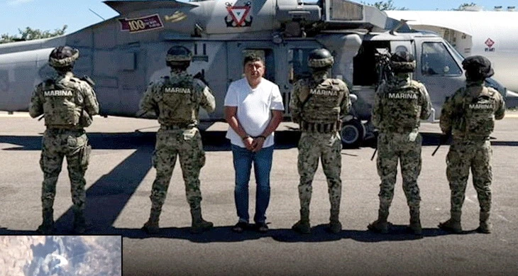 Bir güllə belə atılmadı: Kartel lideri kanalizasiyada tutuldu