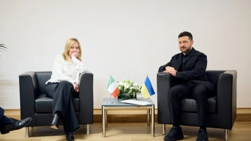 Zelenski İtaliyanın Baş naziri ilə görüşdü