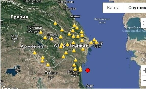 Xəzərdə ardıcıl zəlzələlərin səbəbi açıqlandı
