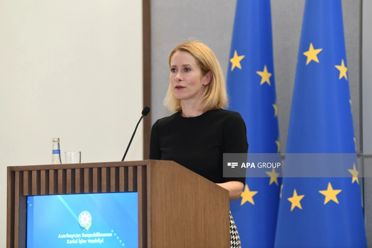 Kallas: Azərbaycan və Ermənistan arasında normallaşma Aİ üçün həddən artıq vacibdir