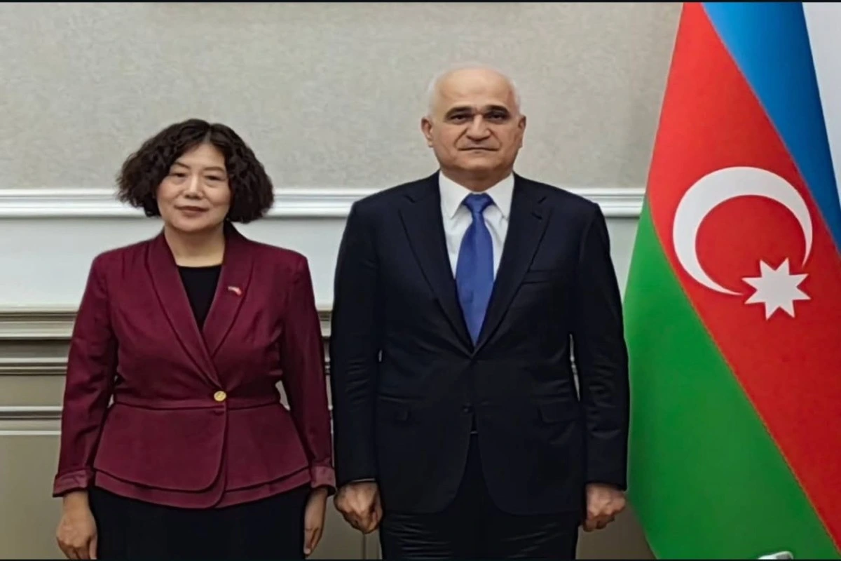 Şahin Mustafayev Çin səfiri ilə görüşüb