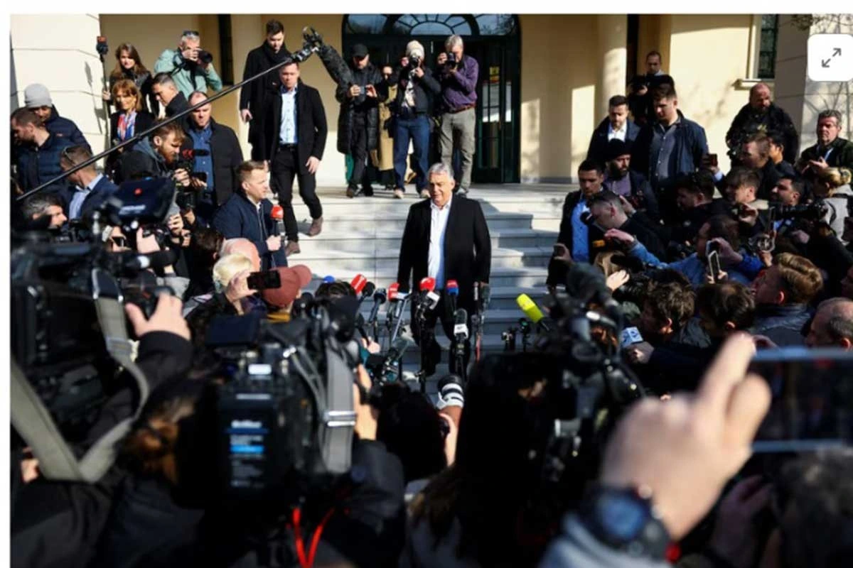 Orban parlament seçkilərində səs verib, qalib gəlmək istədiyini bildirib
