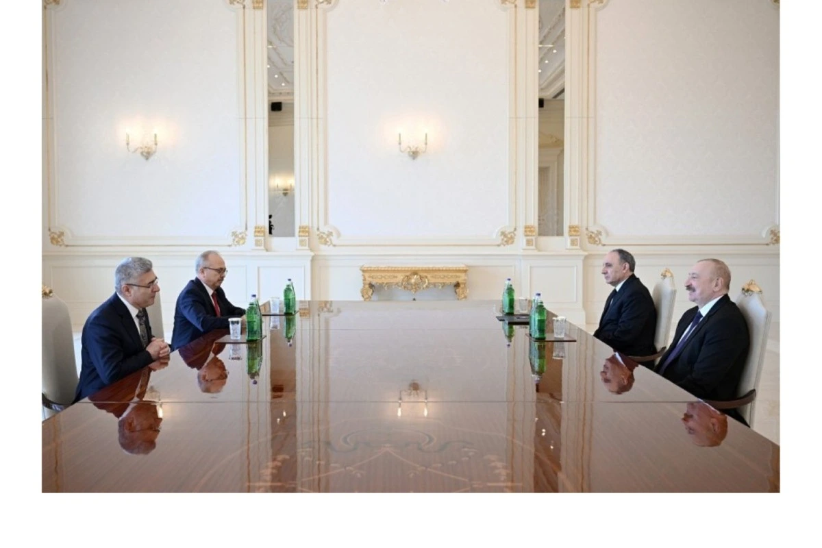 Prezident İlham Əliyev Türkiyə Ali Məhkəməsinin Baş prokurorunu qəbul edib