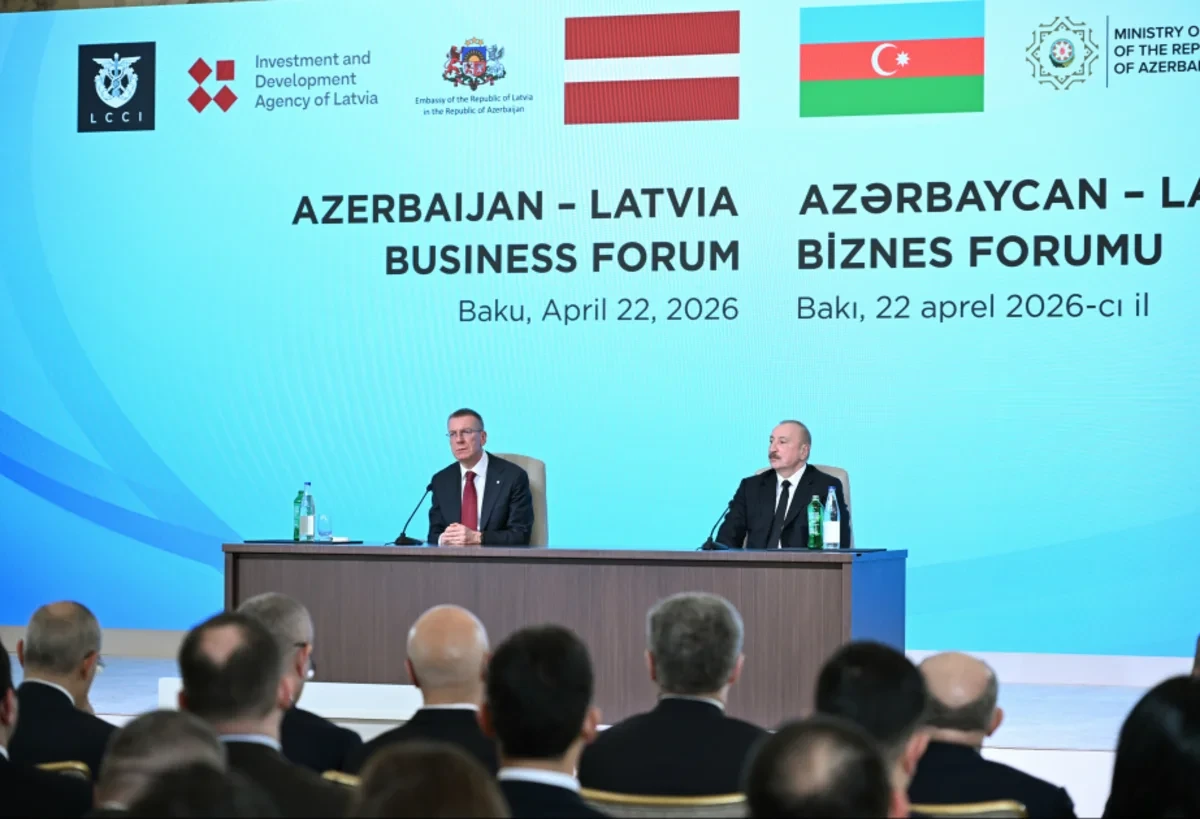 Latviya Prezidenti: Ağ Şəhər mənə çox böyük təəssürat bağışlayıb