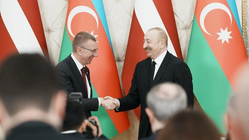 Latviya Prezidenti: Azərbaycanla yaxın siyasi və iqtisadi əlaqələri daha da inkişaf etdirəcəyik
