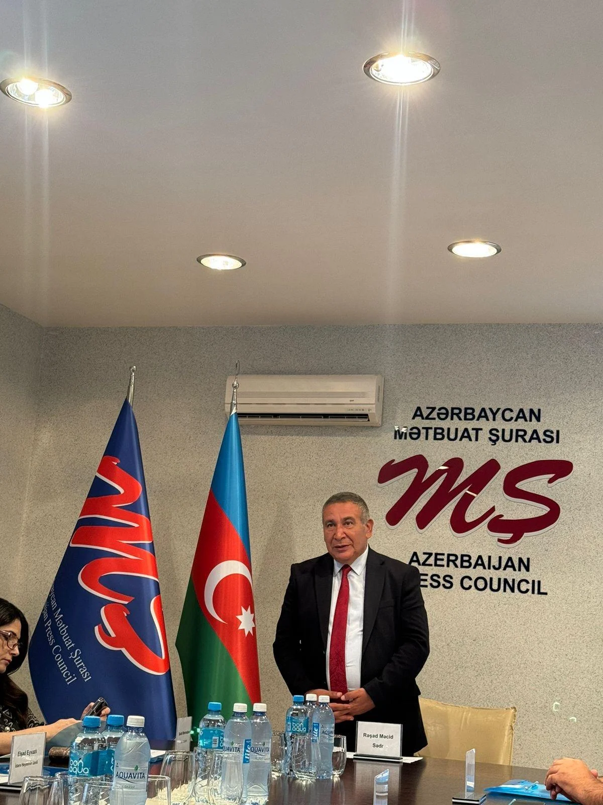 Mətbuat Şurası "Azərbaycan media landşaftı üzrə məlumat bazası" layihəsi çərçivəsində konfrans keçirib -FOTO