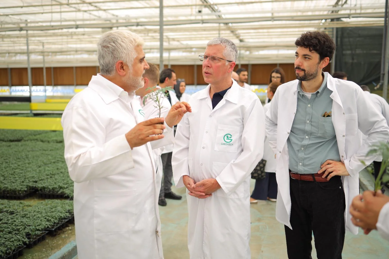 Birləşmiş Krallığın Azərbaycandakı səfiri Tahir Gözelin  GreenTech müəssisəsini ziyarət edib -FOTO