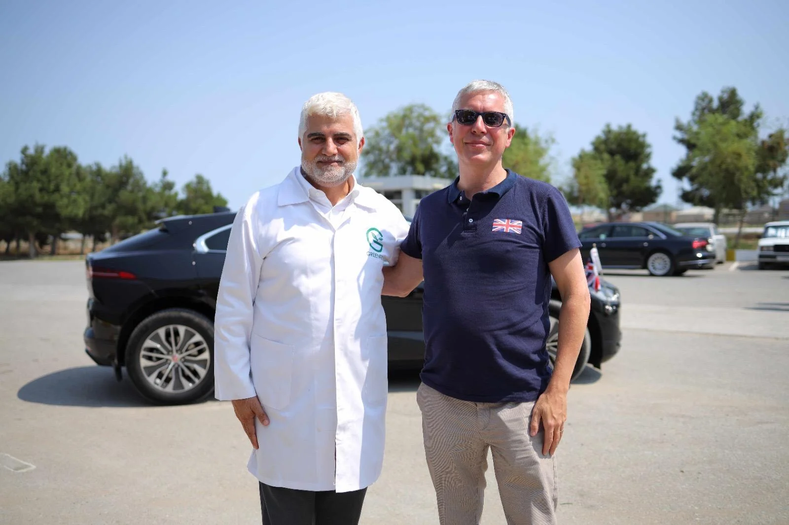 Birləşmiş Krallığın Azərbaycandakı səfiri Tahir Gözelin  GreenTech müəssisəsini ziyarət edib -FOTO