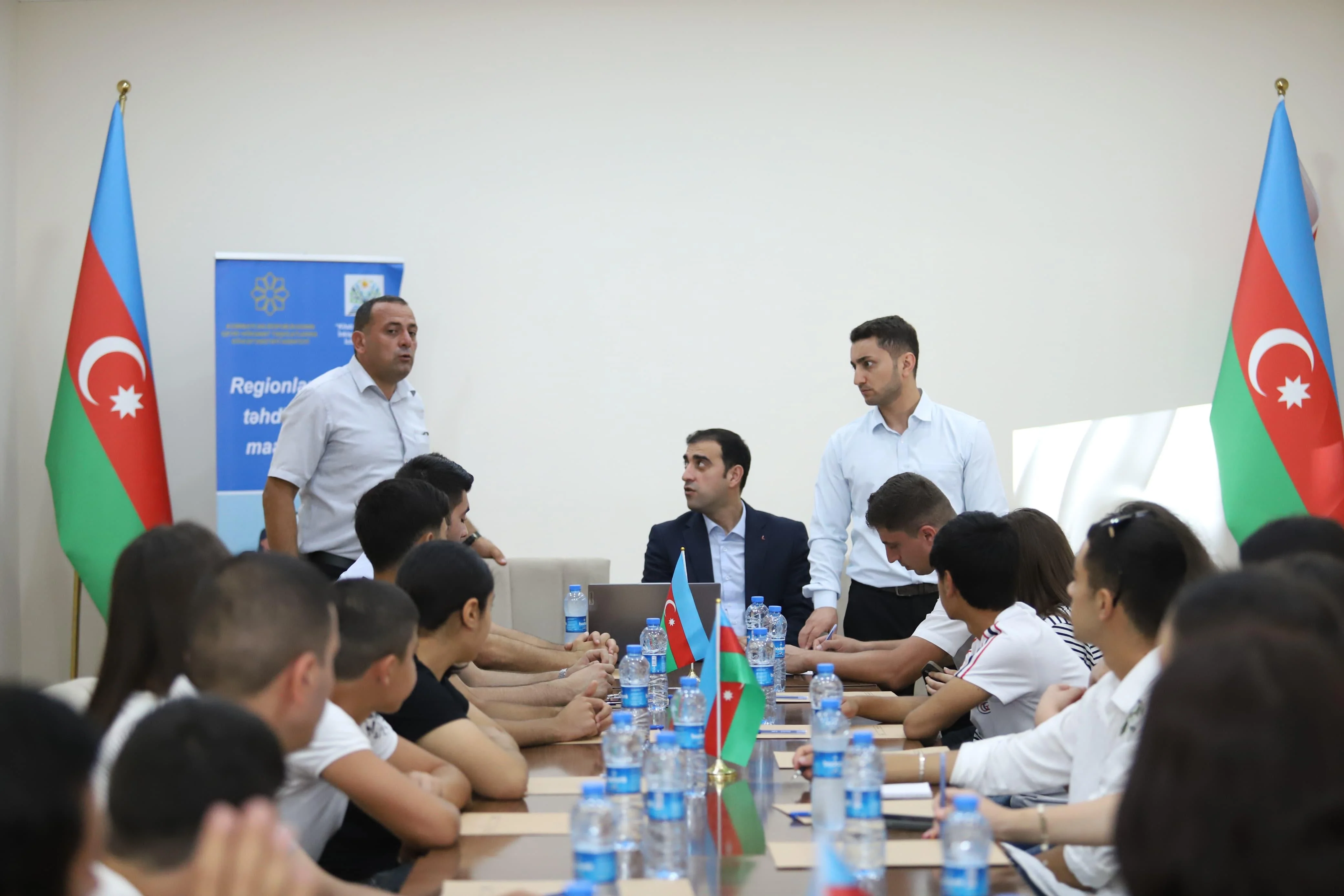  Füzuli və Beyləqan gəncləri üçün "Regionlarda hibrid təhdidlərə qarşı maarifləndirmə" təlimi təşkil olunub -FOTO 