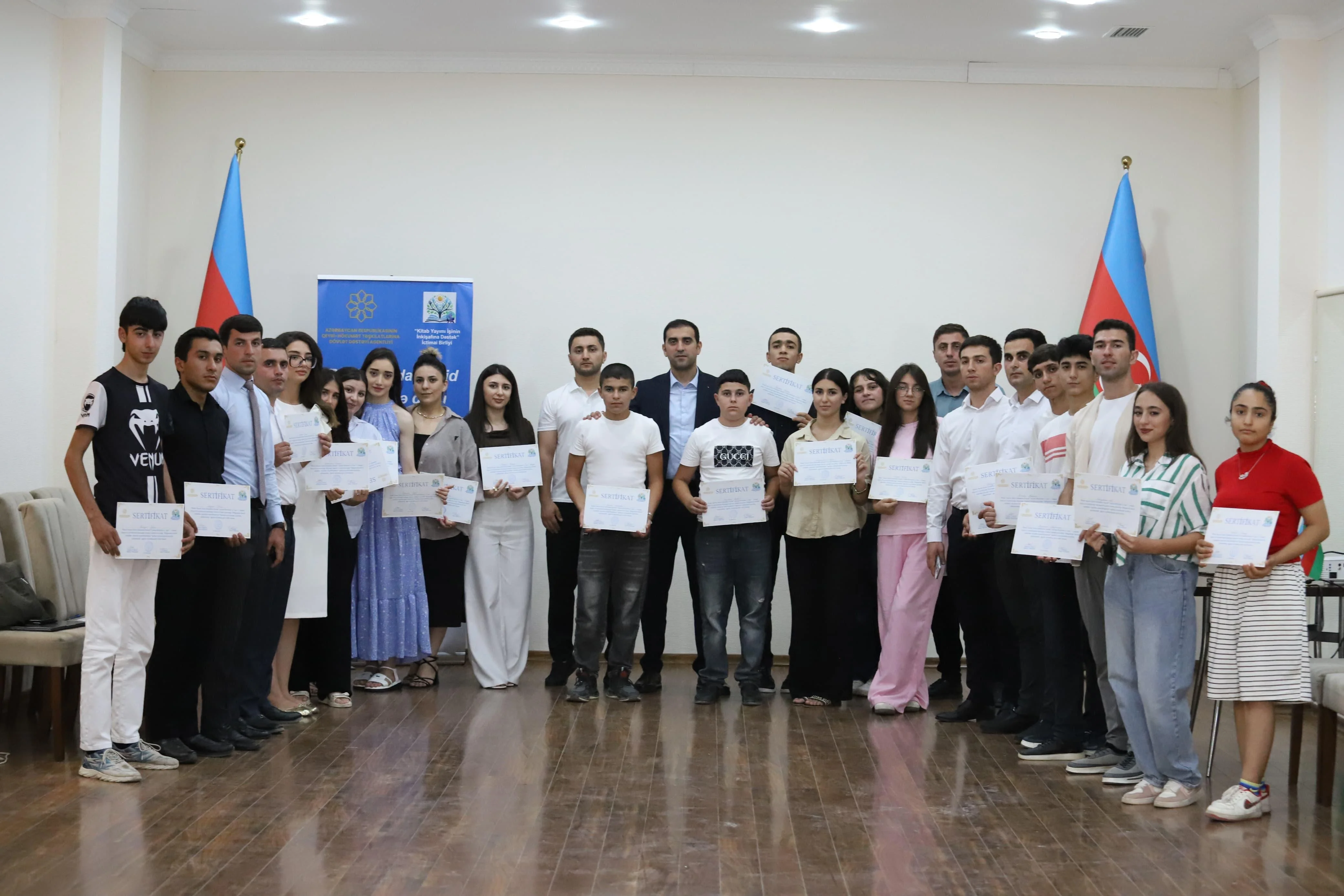  Füzuli və Beyləqan gəncləri üçün "Regionlarda hibrid təhdidlərə qarşı maarifləndirmə" təlimi təşkil olunub -FOTO 