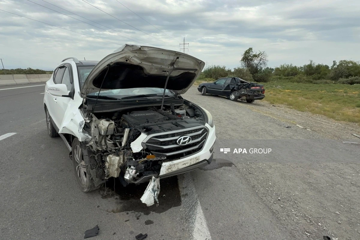 Ucarda yol qəzası olub, xəsarət alanlar var