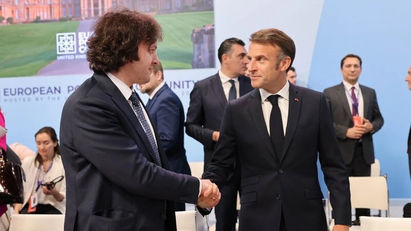 Makron Gürcüstan Baş nazirini Parisə dəvət etdi