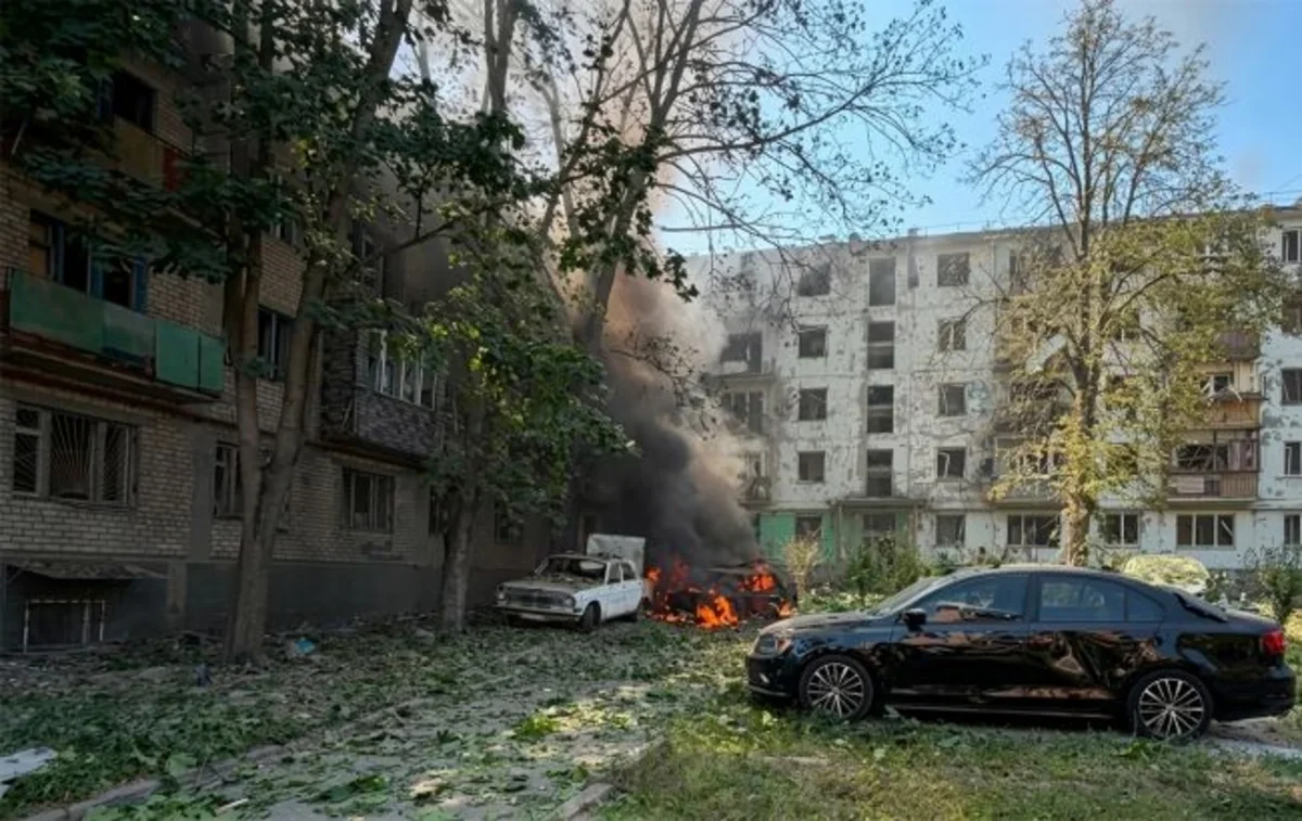 Rusiya Zaporojyeyə aviabomba ilə zərbə endirib: 13 nəfər yaralanıb