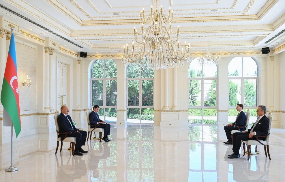 Prezident İlham Əliyev Almaniyanın yeni səfirinin etimadnaməsini qəbul edib