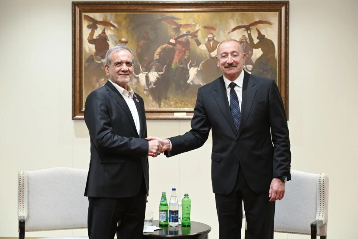 Bişkekdə Azərbaycan və İran prezidentlərinin görüşü olub - FOTO - VİDEO - YENİLƏNİB