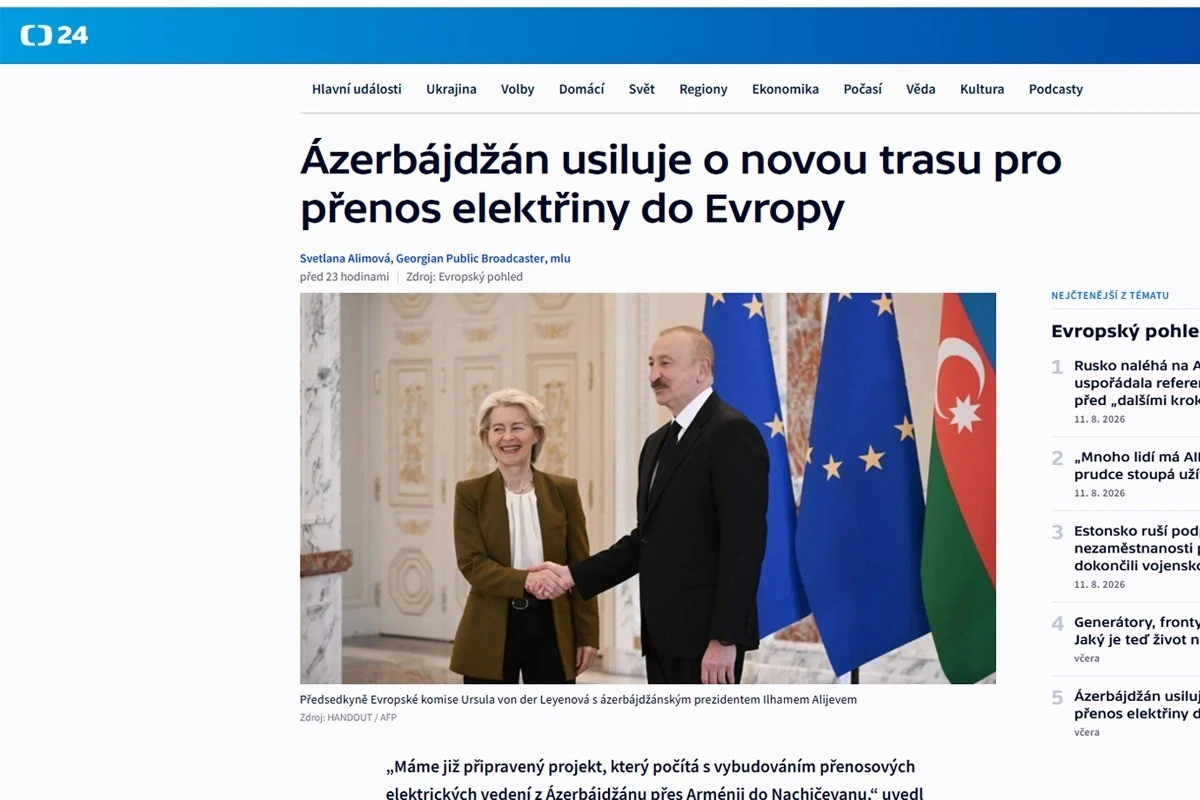 İlham Əliyevin Naxçıvanda səsləndirdiyi fikirlər dünya mediasında geniş yer alıb