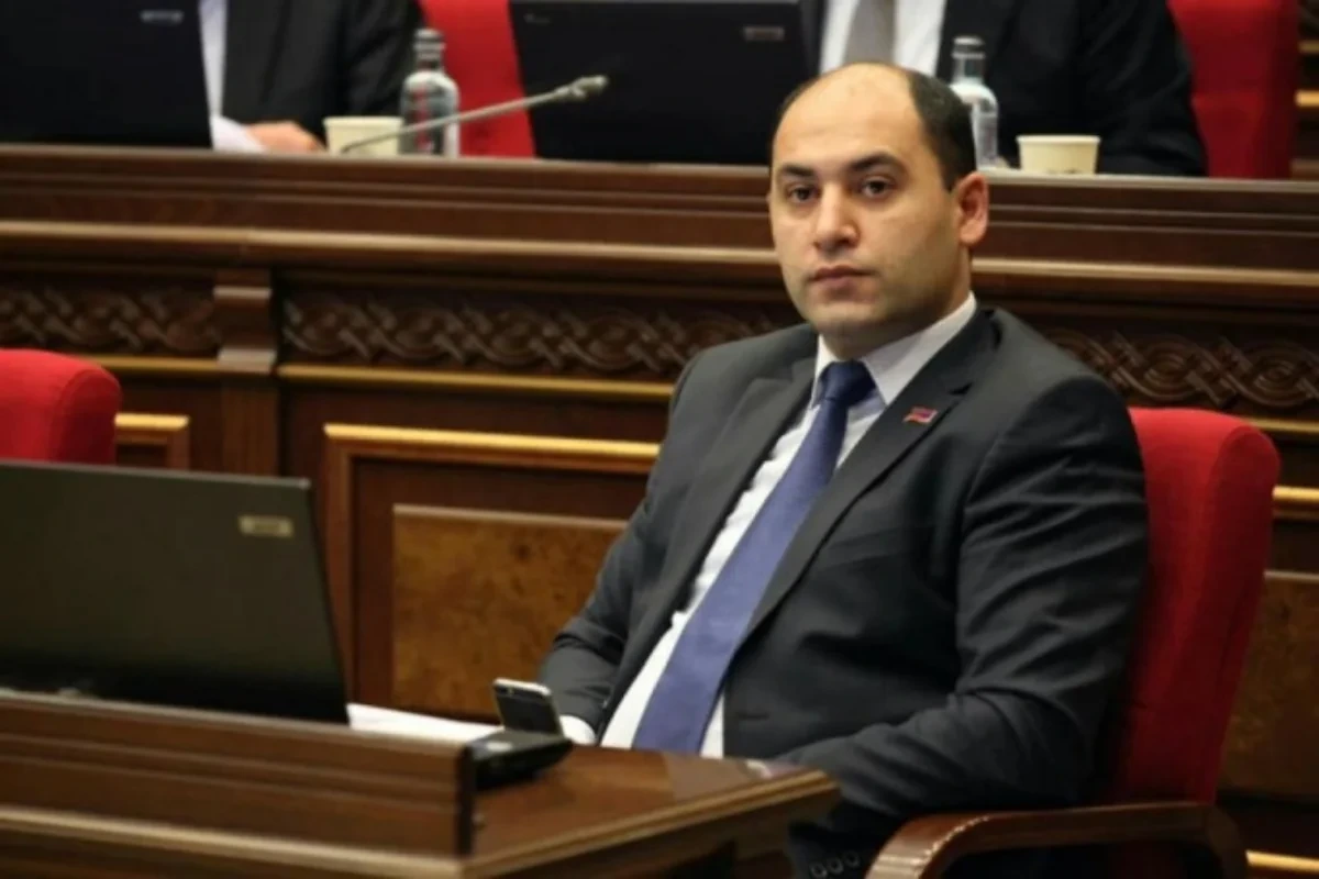 Ermənistanda keçmiş deputat həbs edildi