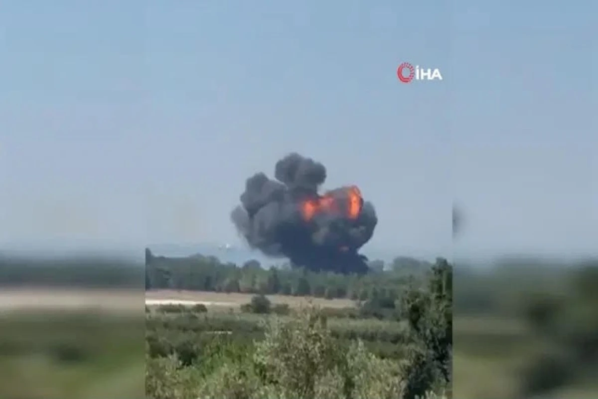 Türkiyədə F-16 qəzaya uğrayıb, pilot sağ qalıb