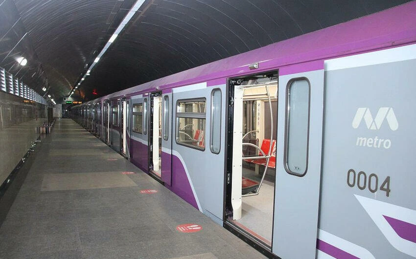 Ötən ay Bakı metrosunda sərnişin daşınması 10%-dən çox artıb