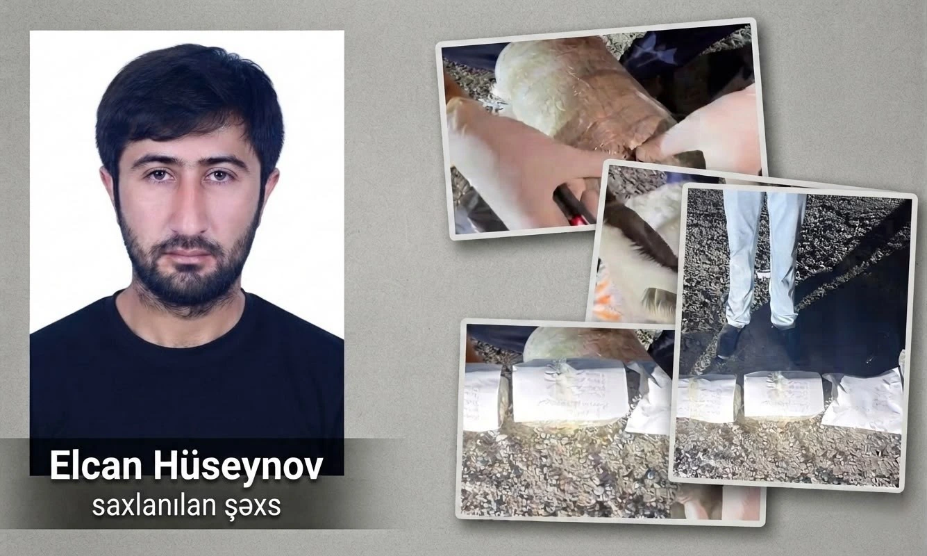 Bakıda 5 kiloqram narkotik aşkarlanıb - VİDEO
