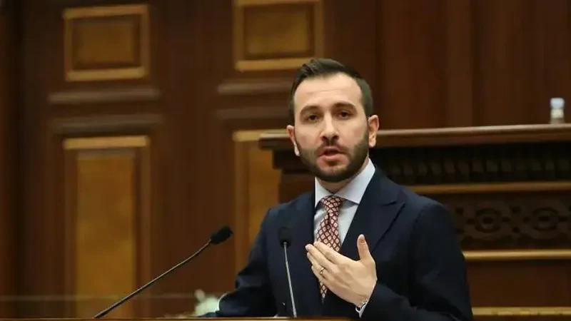 Hayk Koncoryan Ermənistan Parlamentinin vitse-spikeri seçilib