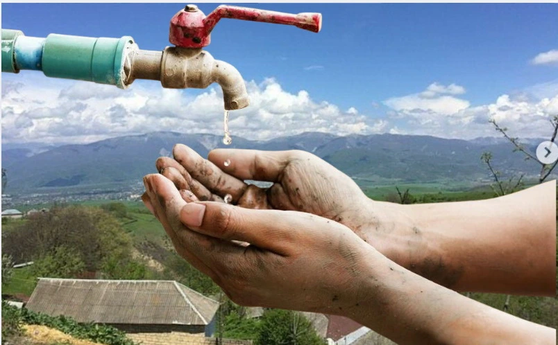 Quşencənin içməli su böhranı ETİRAF OLUNDU: Sakinlər hələ də çıxış yolu gözləyir