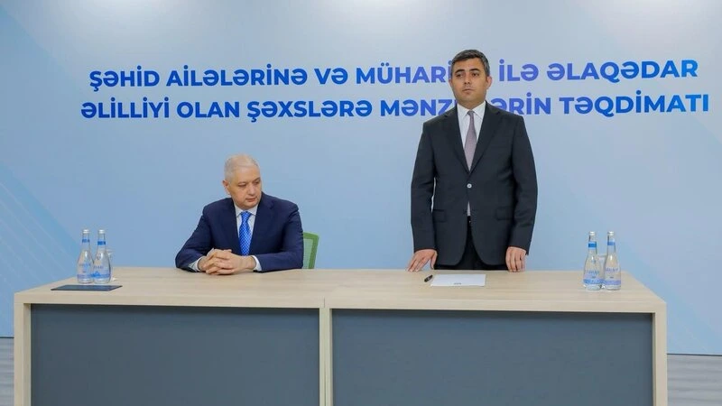 Naxçıvanda şəhid ailələri və müharibə ilə əlaqədar əlilliyi olan şəxslərə 68 mənzil təqdim edilib