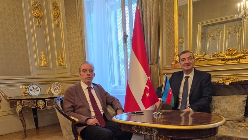 Azərbaycan və Türkiyənin Avstriyadakı səfirləri görüşdü