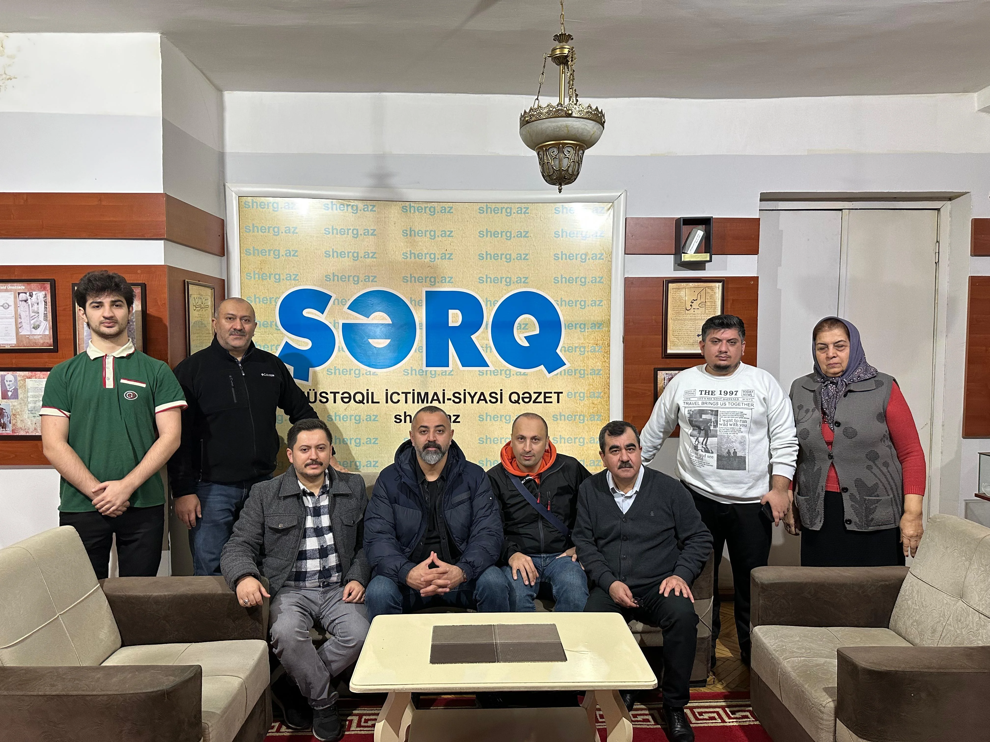 Türkiyənin tanınmış araşdırmaçı-alimləri "Şərq"i ziyarət ediblər - FOTO