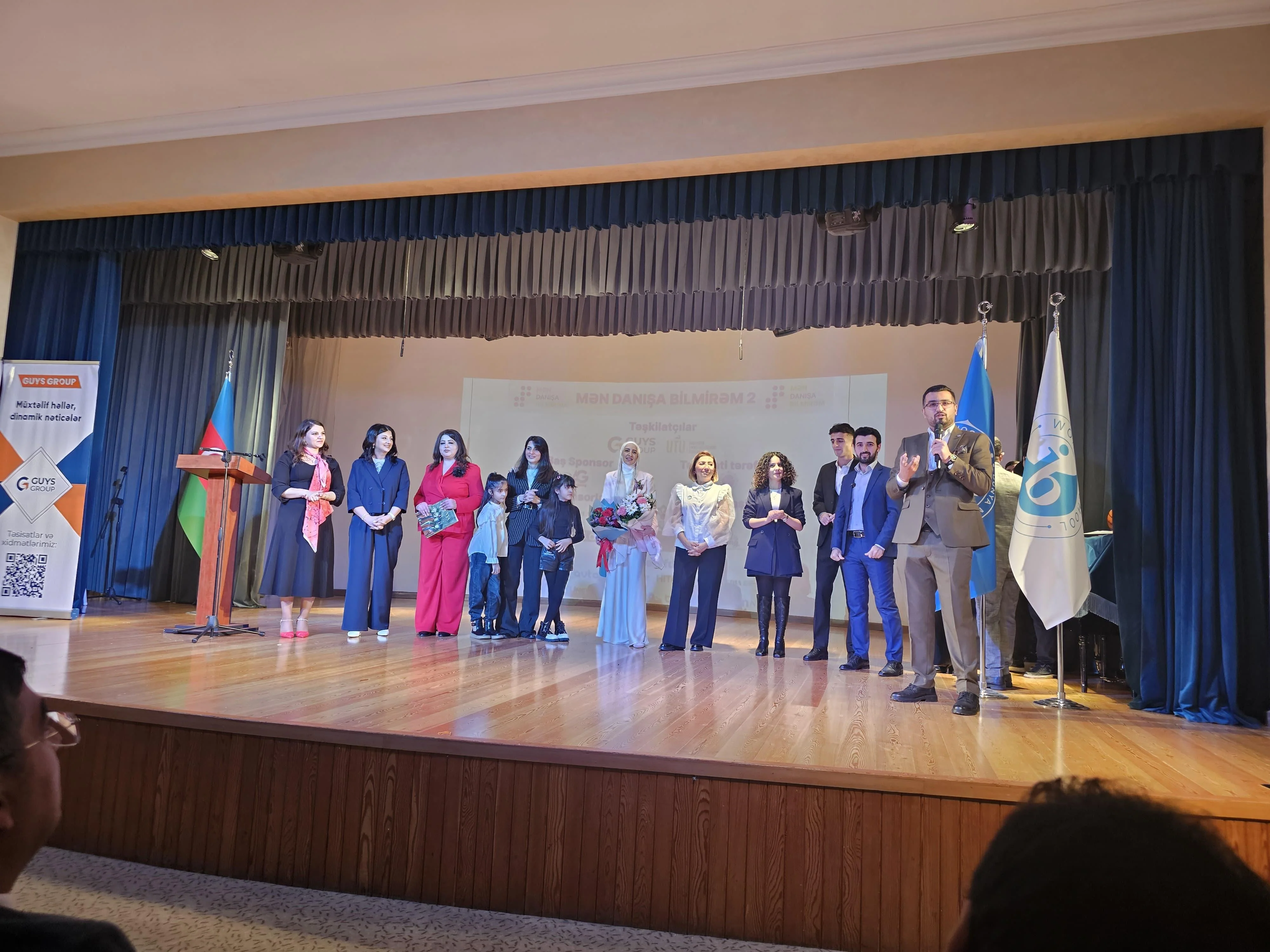 Dünya məktəbində "Mən danışa bilmirəm 2" adlı tədbir baş tutdu