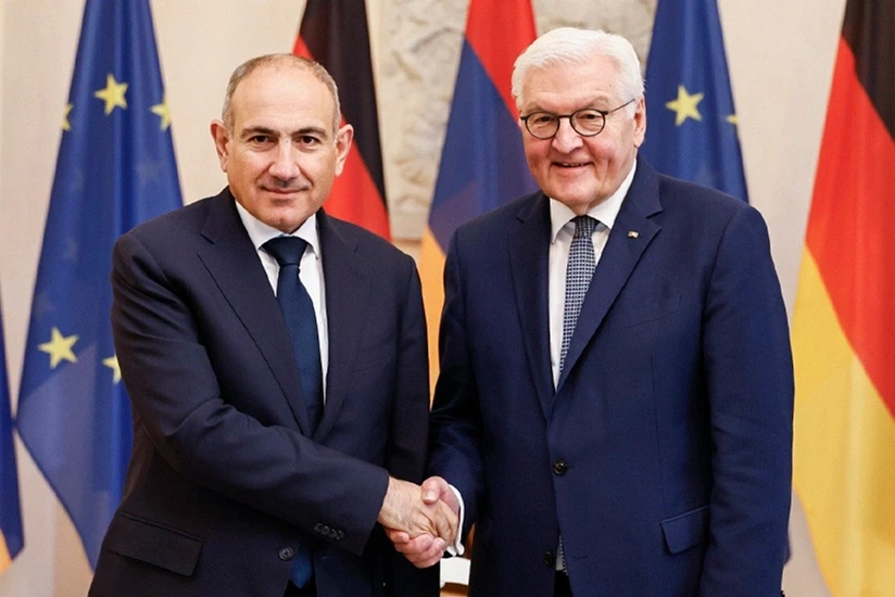 Paşinyan Almaniya Prezidenti ilə Qafqazda sülh gündəliyini müzakirə edib