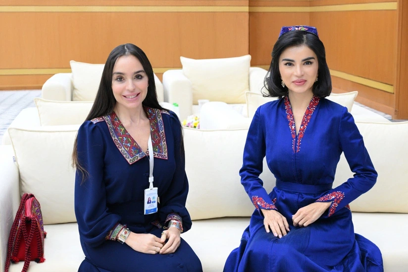 Leyla Əliyeva Özbəkistan Prezidenti Administrasiyasının rəhbəri ilə görüşüb
