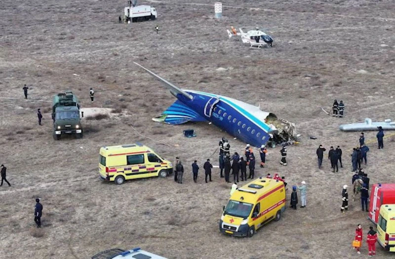 Təyyarə Rusiyanın konkret bölgəsində vurulub - RƏY