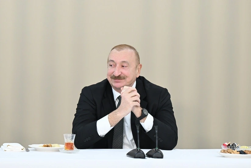 İlham Əliyev: Vaxtilə "Qarabağ Ermənistandır və nöqtə" deyənlər...