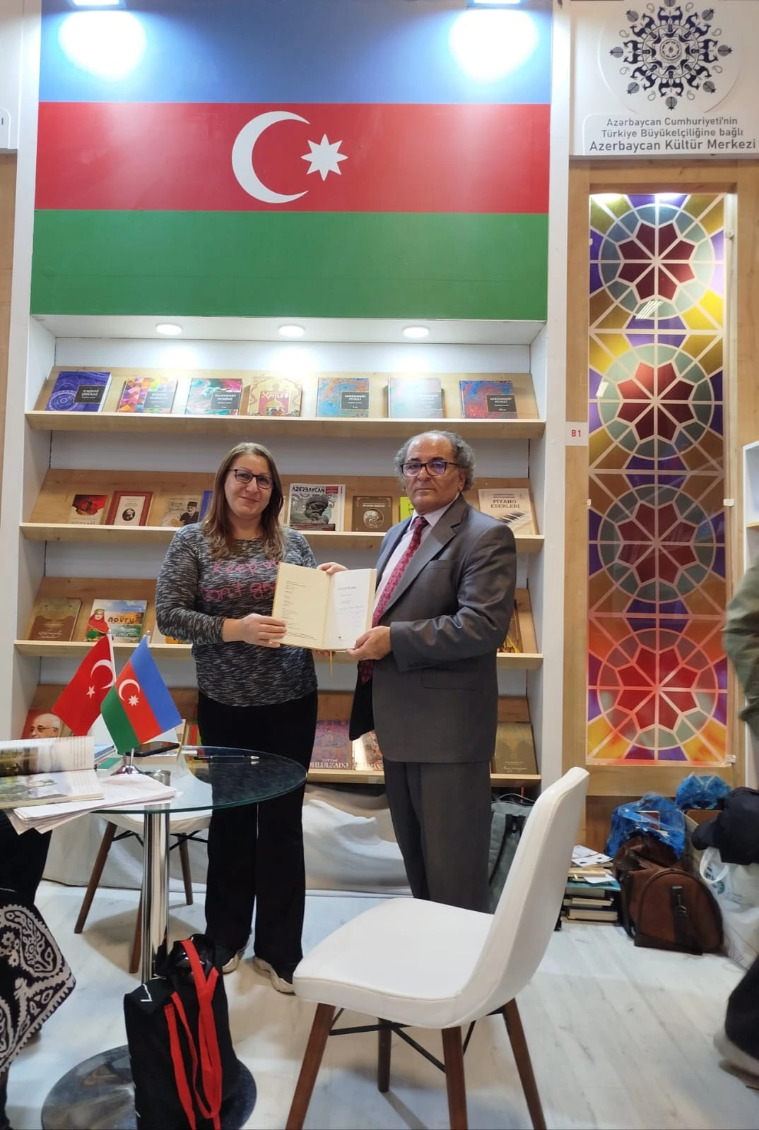 İstanbulda "Leyli və Məcnun"un yeni nəşrinin təqdimatı olub -FOTO