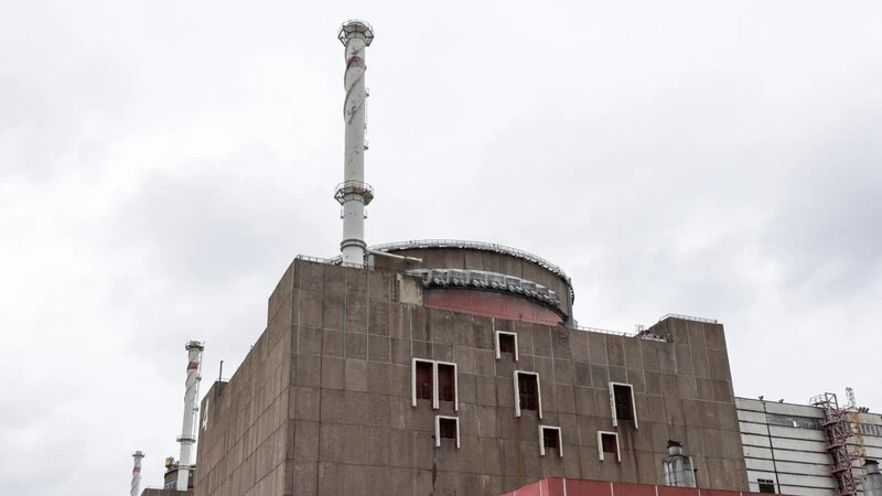 Zaporojye AES-də əsas enerji xətti təmir olunur