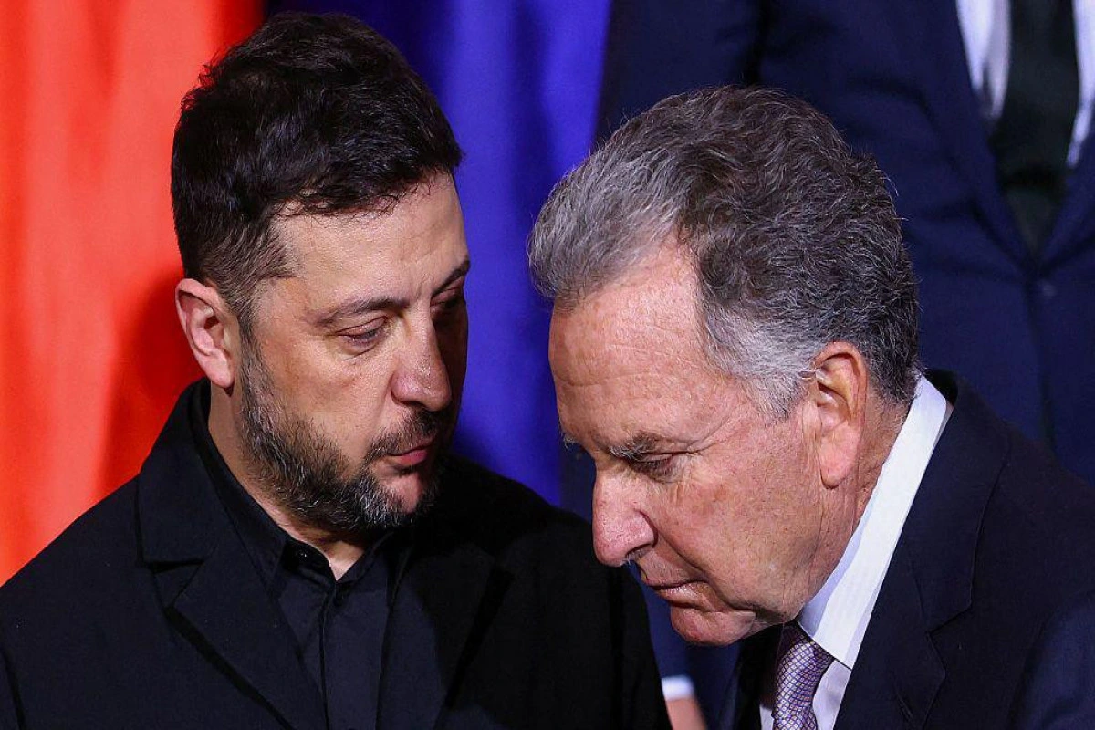 Zelenski Uitkoffla böhranın həlli ilə bağlı növbəti addımları müzakirə edib