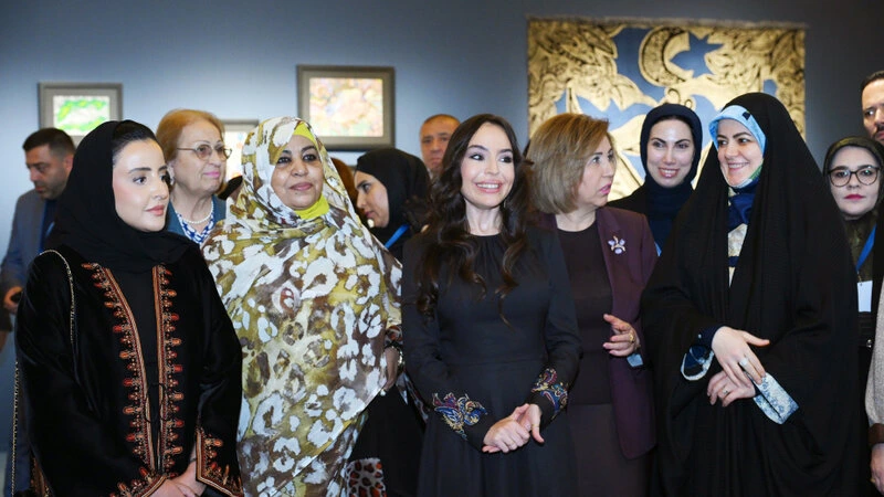 Leyla Əliyeva Zəhra Pezeşkianla görüşdü