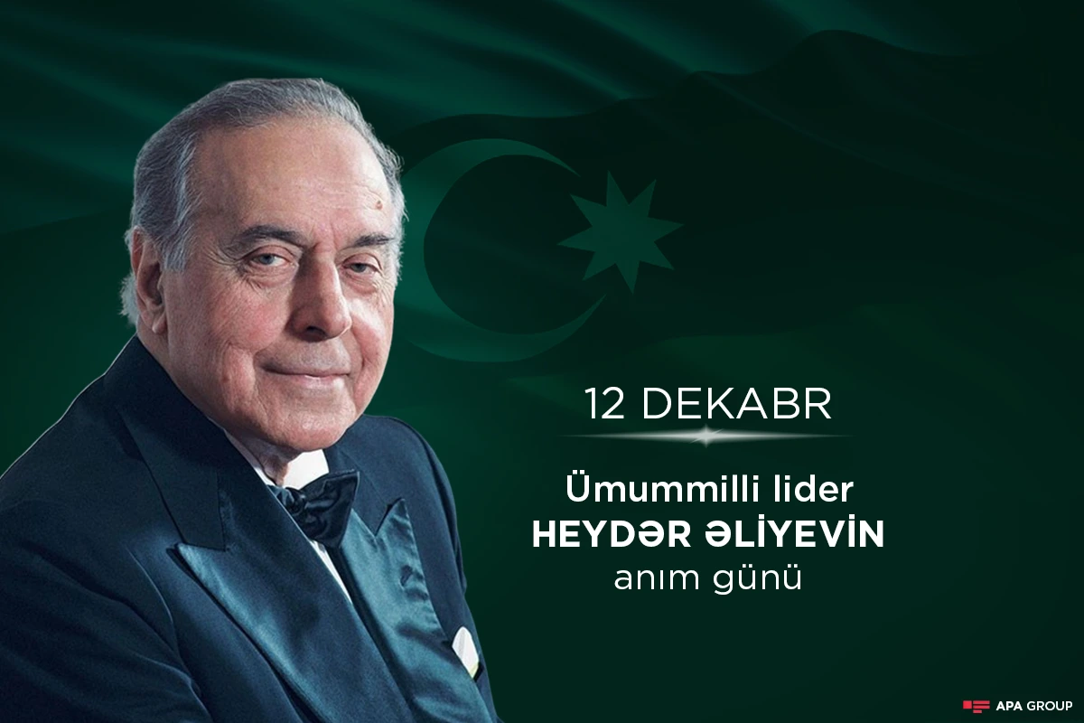 Ümummilli Lider Heydər Əliyevin anım günüdür
